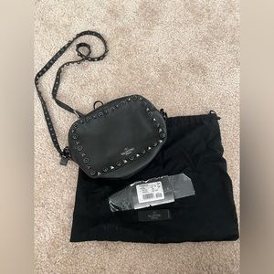 Valentino Garavani Authentic Rockstud Leather Crossbody bag. Very good condition